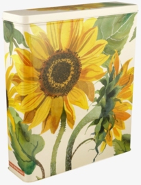 Emma Bridgewater Sunflower Tall Long Rectangular Storage Tin