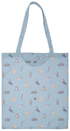 Wrendale Designs 'Feline Friends' Foldable Shopper Bag
