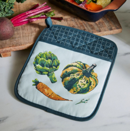 Ulster Weavers Heat Resistant Pot Mat - Vegetable Medley - per stuk