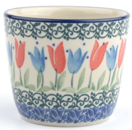 Bunzlau Mug Tumbler 220 ml - Tulip Royal -Special Edition-