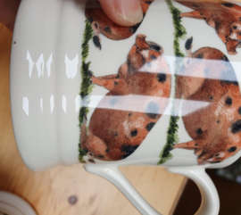 Emma Bridgewater - Farmyard Animals - Oxfordshire Sandy & Black Pig - 1/2 Pint Mug *b-keuze*