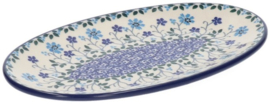 Bunzlau Oval Cookie Dish Spring Hill