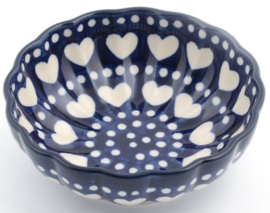 Bunzlau Well Up Bowl 220 ml Ø 12 cm Blue Valentine