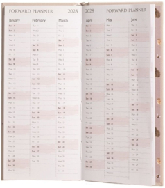 Wrendale Designs Slim Diary 2027- stevige flexibele kaft