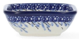 Bunzlau Square Bowl 70 ml 8 x 8 cm Berry Dance