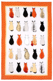 Ulster Weavers Cotton Tea Towel - Cats in Waiting