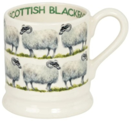 Emma Bridgewater - Farmyard Animals - Scottish Blackface Sheep - 1/2 Pint Mug