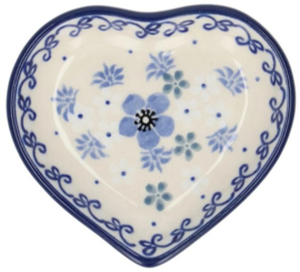 Bunzlau Teabag Dish Heart Spring Ballet