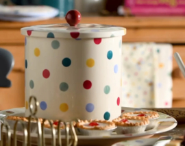 Emma Bridgewater Polka Dot Biscuit Barrel