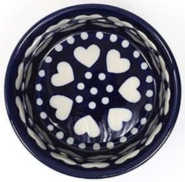 Bunzlau Ramekin Bowl 190 ml Ø 9 cm Blue Valentine