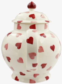 Emma Bridgewater Pink Hearts - 4 Mug Teapot