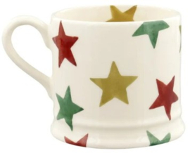 Emma Bridgewater - Red, Green & Gold Star - Small Mug