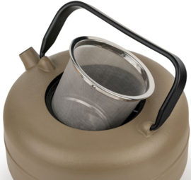 Bredemeijer Gietijzeren Theepot Henan -0,75 liter- Beige