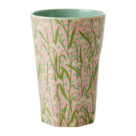 Rice Melamine Cup - Snowdrop New Print - 400 ml