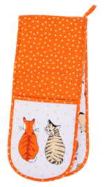 Ulster Weavers Double Oven Glove - Cats in Waiting