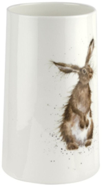 Wrendale Designs 'The Hare and the Bee' Vase -17 cm hoog-