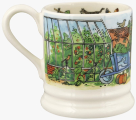 Emma Bridgewater The Good Life In The Garden - 1/2 Pint Mug