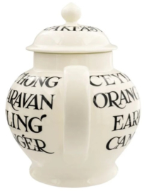 Emma Bridgewater Black Toast - All Over - 4 Mug Teapot