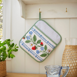 Ulster Weavers Heat Resistant Pot Mat - Strawberry Patch - per stuk