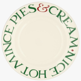 Emma Bridgewater Christmas Toast Mince Pies 8 1/2 Inch Plate
