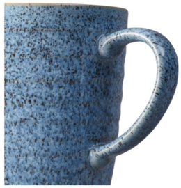 Denby Studio Blue Flint/Chalk Ridged Mug 400 ml