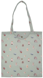 Wrendale Designs 'Woodlanders' Foldable Shopper Bag
