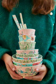 Rice Melamine Cup - New Selma Flower Print - 250 ml