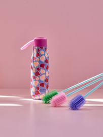 Rice Silicone Bottle Cleaner - Pink