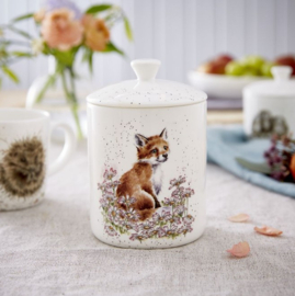 Wrendale Designs 'Make My Daisy' Fox Medium Lidded Storage Jar