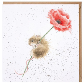 Wrendale Designs 'Poppy' Card