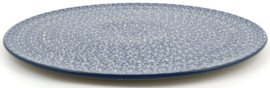 Bunzlau Pizza / Serving Platter Ø 33 cm Indigo