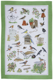 Ulster Weavers Cotton Tea Towel - Garden Birds