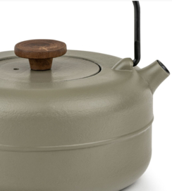 Bredemeijer Gietijzeren Theepot Henan -0,75 liter- Khaki
