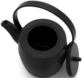 Bredemeijer Gietijzeren Theepot Kobe -1,2 liter- Zwart