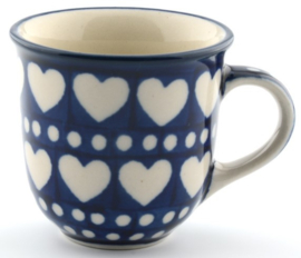 Bunzlau Tulip Mug 70 ml Blue Valentine