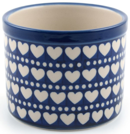 Bunzlau Herb Planter Ø 12,6 cm Blue Valentine