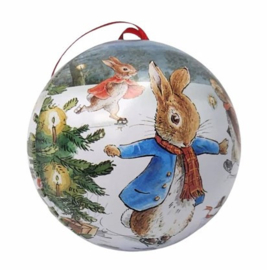 Peter Rabbit Christmas Bauble - Peter Rabbit Ice Skating