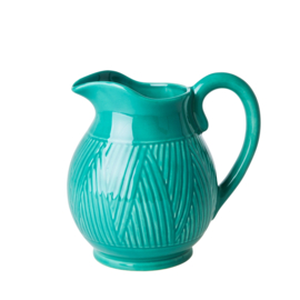 Rice Ceramic Jug in Green - 1,7 liter