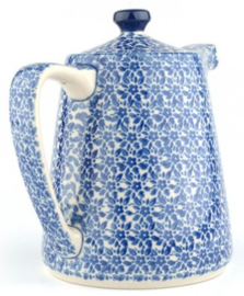 Bunzlau Teapot Straight 1000 ml Indigo