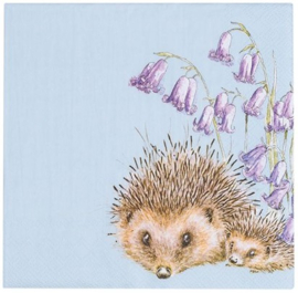 Wrendale Designs Cocktail Napkins 'Hedgehugs'