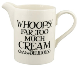 Emma Bridgewater Black Toast - Cream - Medium Straight Jug