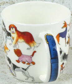 Emma Ball Mug with Gift Box - Paw Club -mok met rond oor-