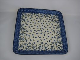 Bunzlau Platter Square 28x28 cm Ivy