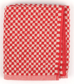 Bunzlau Kitchen Towel Small Check Red