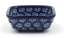 Bunzlau Square Bowl 70 ml 8 x 8 cm Lace