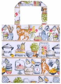 Ulster Weavers Small Biodegradable PVC Shopper Bag - Pantry Cats