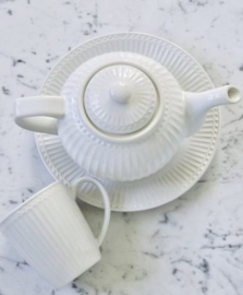 GreenGate Teapot Alice white -stoneware-