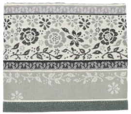 Bunzlau Tea Towel Belle Fleur Dark Green