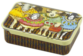 Emma Ball Mini Pocket Tin - Sheep in Sweaters