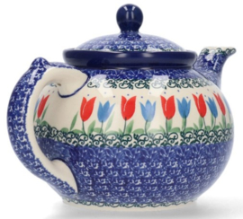 Bunzlau Teapot 1300 ml Tulip Royal